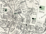 1875 Town Map of Tremont Schuylkill County Pennsylvania