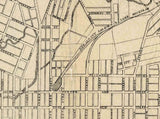 1856 Map of New Albany Indiana