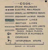 1917 Map of Marion County Indiana