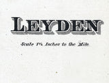 1875 Map of Leyden Township Lewis County New York