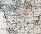 1875 Map of Lyonsdale Township Lewis County New York