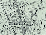 1875 Town Map of Port Leyden Lewis County New York