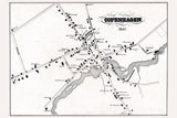 1857 Map of Copenhagen Lewis County New York