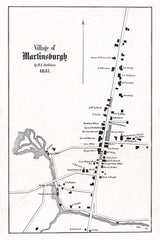 1857 Map of Martinsburgh Lewis County New York