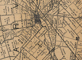 1896 Map of Cedarville Township Greene County Ohio