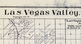 1920 Map of the Las Vegas Valley Nevada