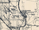 1927 Map of Clark County Nevada