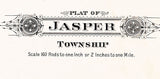 1913 Map of Jasper Township Fayette County Ohio