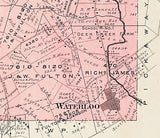 1913 Map of Madison Township Fayette County Ohio