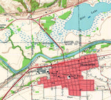 1958 Topo Map of Shakopee Minnesota Quadrangle