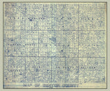 1908 Map of Benton County Indiana