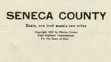 1919 Map of Seneca County Ohio