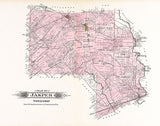 1913 Map of Jasper Township Fayette County Ohio