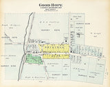 1913 Town Map of Good Hope Fayette County Ohio