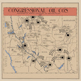 1920 Map of North Louisiana Oil and Gas Fields