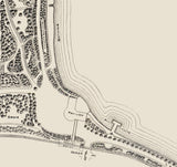 1907 Map of Lake Harriet Minnesota