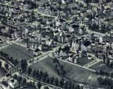 1900 Panoramic Map of Ligonier Westmoreland County Pennsylvania