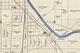 1887 Map of Marion Grant County Indiana