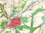 1958 Topo Map of Shakopee Minnesota Quadrangle