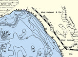 1964 Map of Grindstone Lake Sawyer County Wisconsin