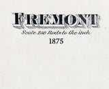 1875 Map of Fremont Township Sullivan County New York