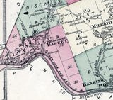 1875 Map of Fremont Township Sullivan County New York