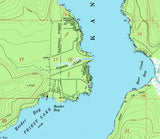 1967 Map of Priest Lake Idaho