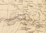 1864 Map of Fairfax and Alexandria County Virginia