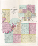 1897 Map of Geary County Kansas Junction City