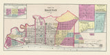 1877 Map of Ironton Lawrence County Ohio