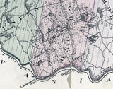 1875 Map of Sullivan County New York