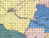1885 Map of Tallapoosa County Alabama
