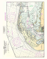 1996 Nautical Chart of Pine Island Sound Florida Sanibel Island