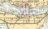 1996 Nautical Chart of Tampa Bay Florida Bradenton Anna Maria Island