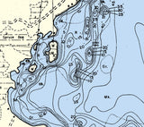 1964 Map of Grindstone Lake Sawyer County Wisconsin