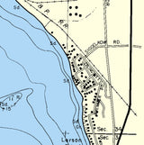 1981 Map of Lake Waubesa Dane County Wisconsin