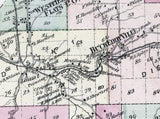 1875 Map of Rockland Township Sullivan County New York