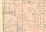 1889 Map of Maple Creek Township Outagamie County Wisconsin