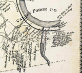 1873 Map of Schuylkill Township Chester County Pennsylvania
