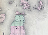 1873 Map of Emmet County Michigan