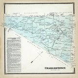 1873 Map of Charlestown Township Chester County Pennsylvania