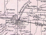 1873 Map of Tredyffrin Township Chester County Pennsylvania