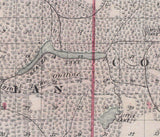 1876 Map of Newton County Indiana