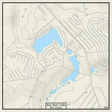 2022 Map of Big Bear Lake West Virginia