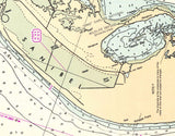 1996 Nautical Chart of Pine Island Sound Florida Sanibel Island