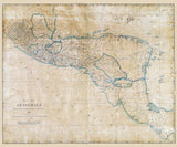 1826 Map of Guatemala