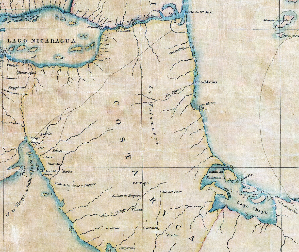 1826 Map of Guatemala