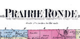 1873 Map of Prairie Ronde Township Kalamazoo County Michigan