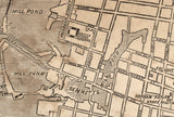 1865 Map of Charleston South Carolina
