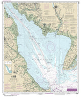 2018 Nautical Chart of the Delaware Bay